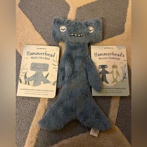 Hammerhead slumberkins Mad’s not bad and recess challenge 🦈💙